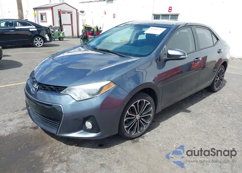 2015 Toyota Corolla S Plus from USA, damaged, VIN 2T1BURHE8FC329173